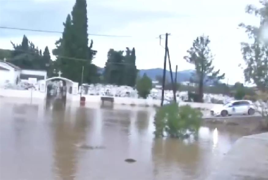 Κακοκαιρία Byron - Ν. Πέραμος/ GLOMEX