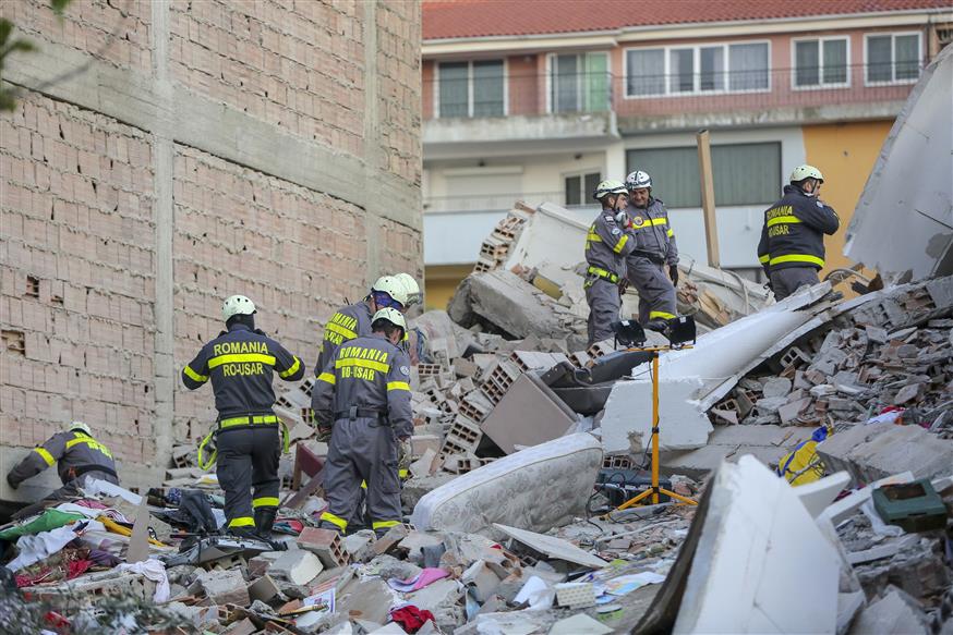 Σεισμός στην Αλβανία/AP Images