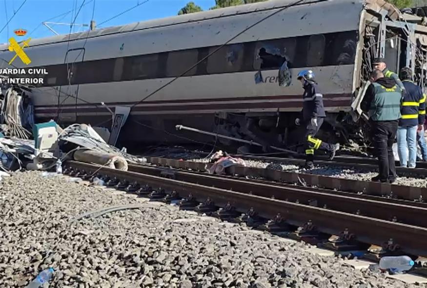 Εκτροχιασμός τρένων στην Ισπανία