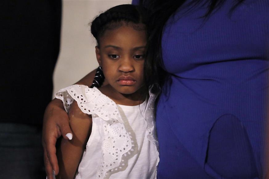 Η 6χρονη κόρη του George Floyd/AP Images