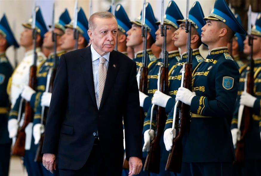 Ο Ερντογάν στην Αστάνα/ AP