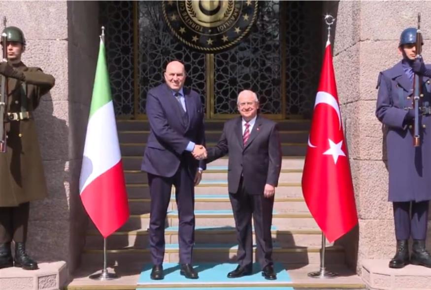 Επίσκεψη Ιταλού Υπουργού Άμυνας στην Άγκυρα (Χ)