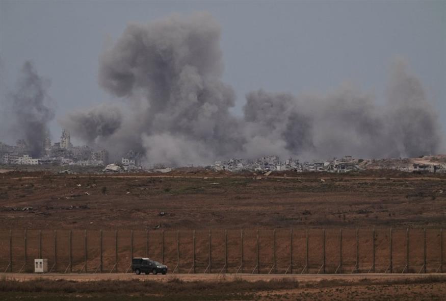 Βομβαρδισμοί στη Γάζα - Φωτογραφία αρχείου (AP Photo/Ariel Schalit)