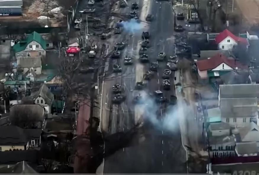 Μάχες στην Ουκρανία (Caption youtube)