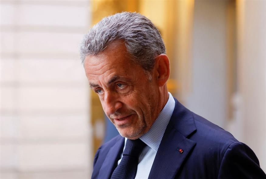 Νικολά Σαρκοζί (Gonzalo Fuentes/Pool via AP)