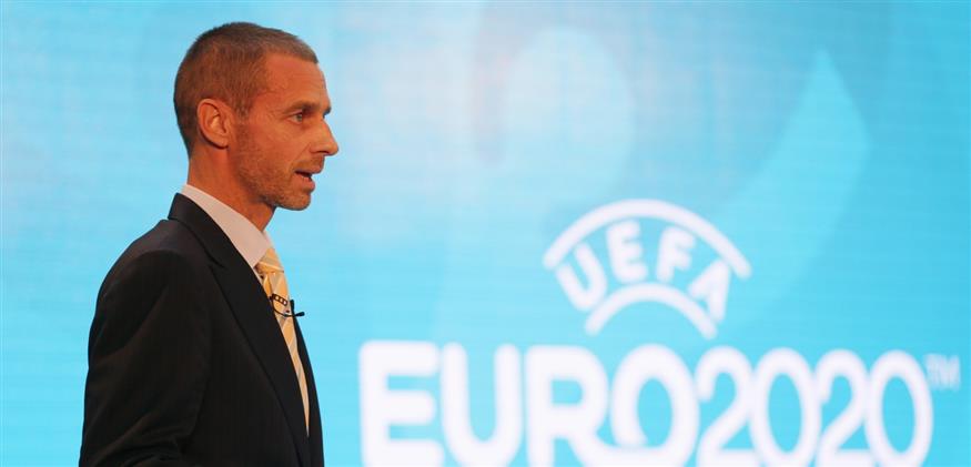 Ο πρόεδρος της UEFA Αλεξάντερ Τσέφεριν (AP)
