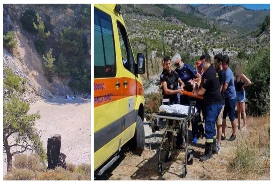 Μοτοσικλετιστής έπεσε από γκρεμό 120 μέτρων και επέζησε (kavalanews.gr)