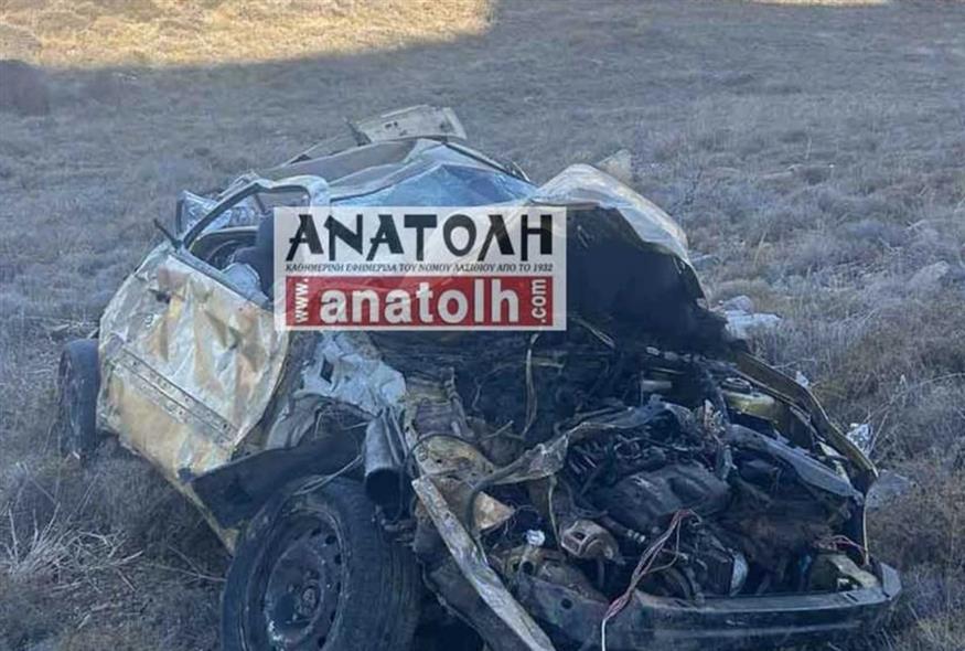 Θανατηφόρο τροχαίο στην Κρήτη (anatolh.com)