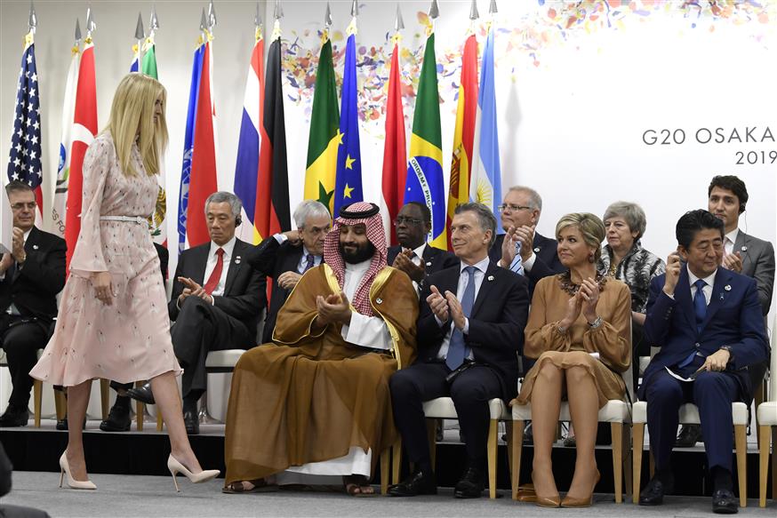 Η Ιβάνκα Τραμπ στους G20/(AP Photo/Susan Walsh)