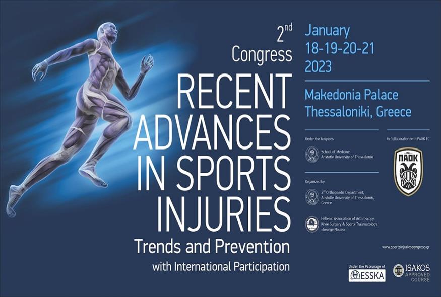 2nd Congress Recent Advances in Sports Injuries