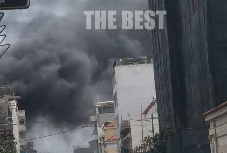 φωτιά στην Πάτρα