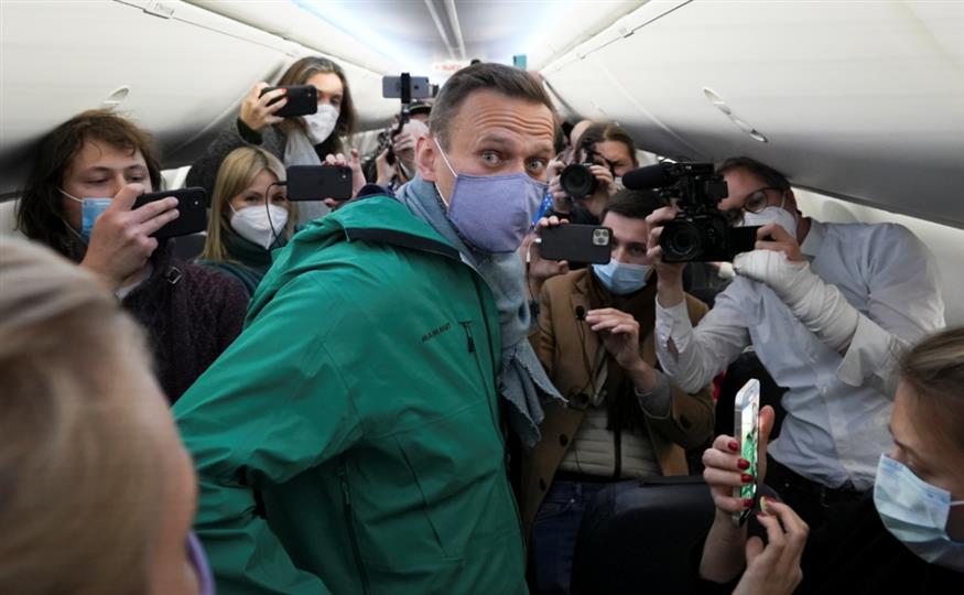 Ο Alexey Navalny στη Μόσχα/Copyright: AP Images