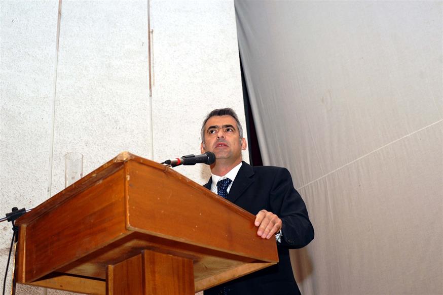 Ο Έλληνας βουλευτής στην Αλβανία Βαγγέλης Ντουλές (Eurokinissi)