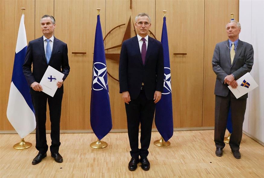 Σουηδία και Φινλανδία κατέθεσαν αίτημα ένταξης στο ΝΑΤΟ (AP)