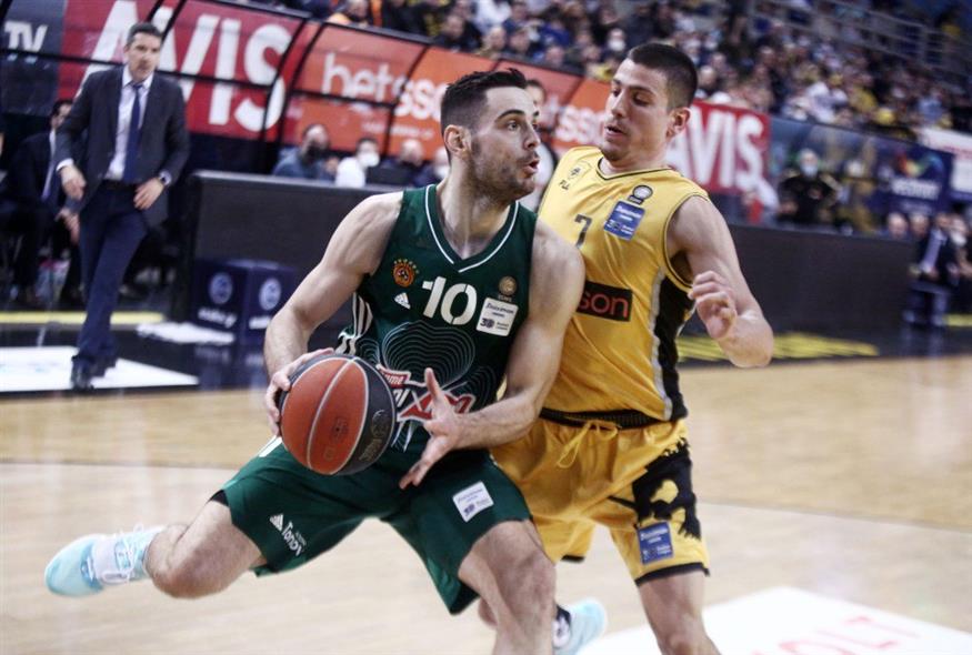 ΑΕΚ - Παναθηναϊκός - Basket League - Ιωάννης Παπαπέτρου