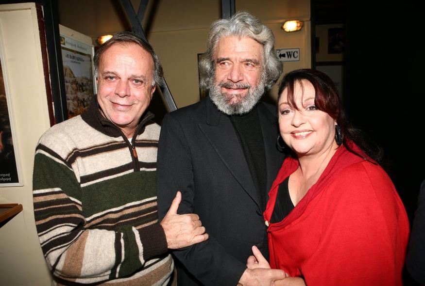 Χρήστος Πολίτης, Άγγελος Αντωνόπουλος και Μίρκα Παπακωνσταντίνου (Copyright: NDP)
