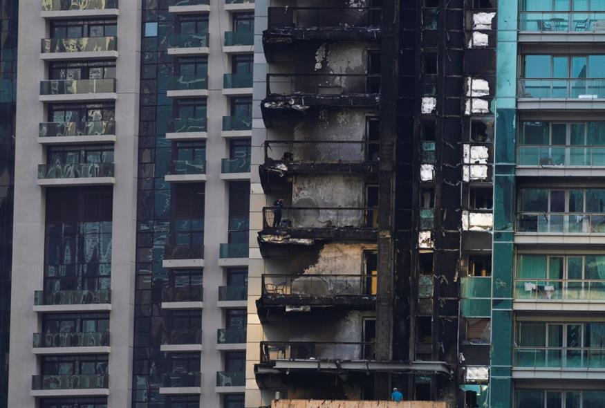 Φωτιά σε κτίριο Ντουμπάι/φωτογραφία αρχείου (AP Photo/Jon Gambrell)