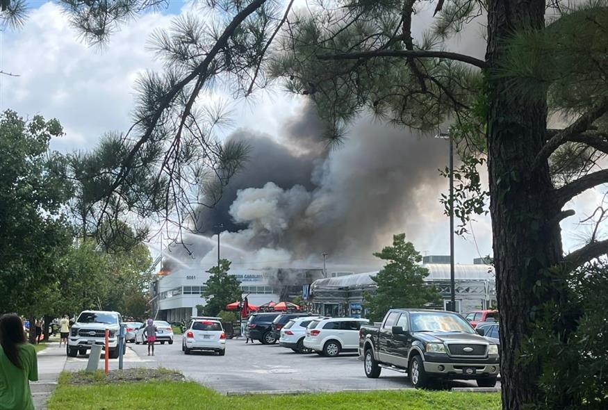 Έκρηξη στη Βόρεια Καρολίνα (Copyright:X)