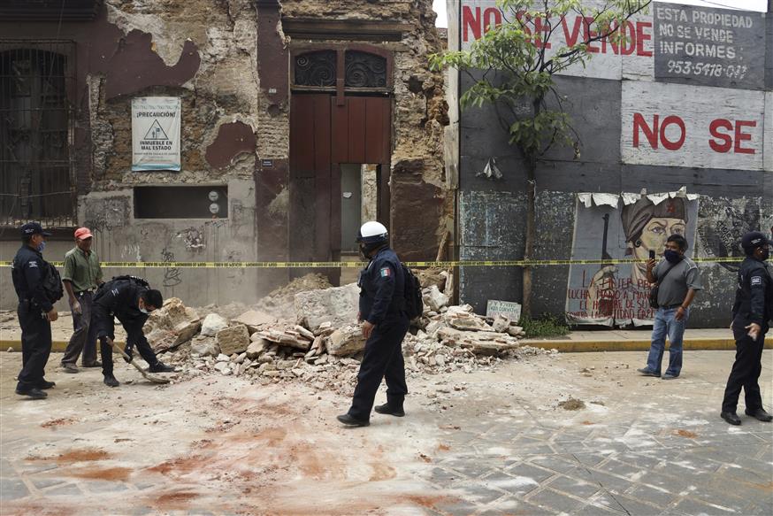 Σεισμός στο Μεξικό/AP Images