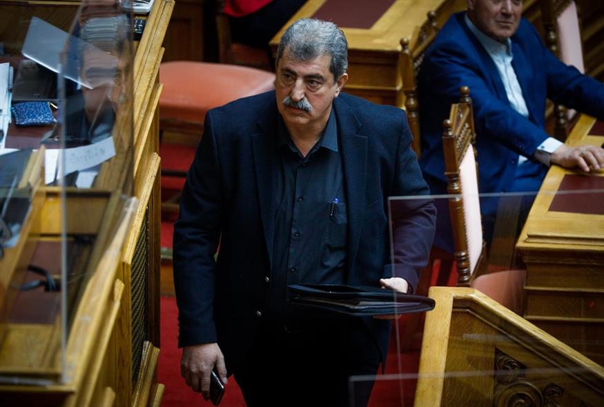 Ο Παύλος Πολάκης στη Βουλή/EUROKINISSI
