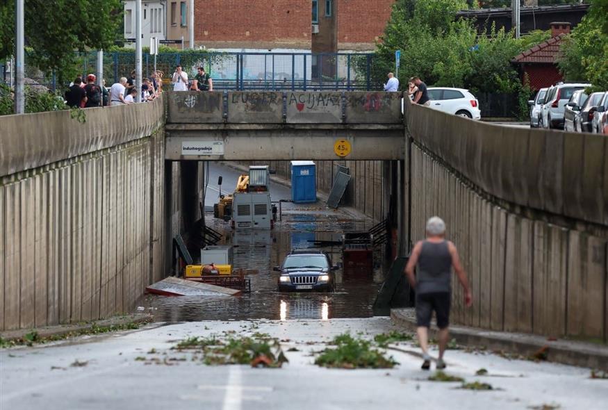 Καταιγίδα στην Κροατία (Associated Press)