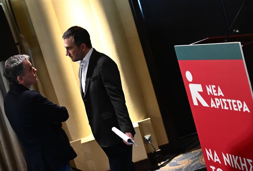 Ευκλείδης Τσακαλώτος και Αλέξης Χαρίτσης - Φωτογραφία αρχείου (ΚΩΣΤΑΣ ΤΖΟΥΜΑΣ/EUROKINISSI)