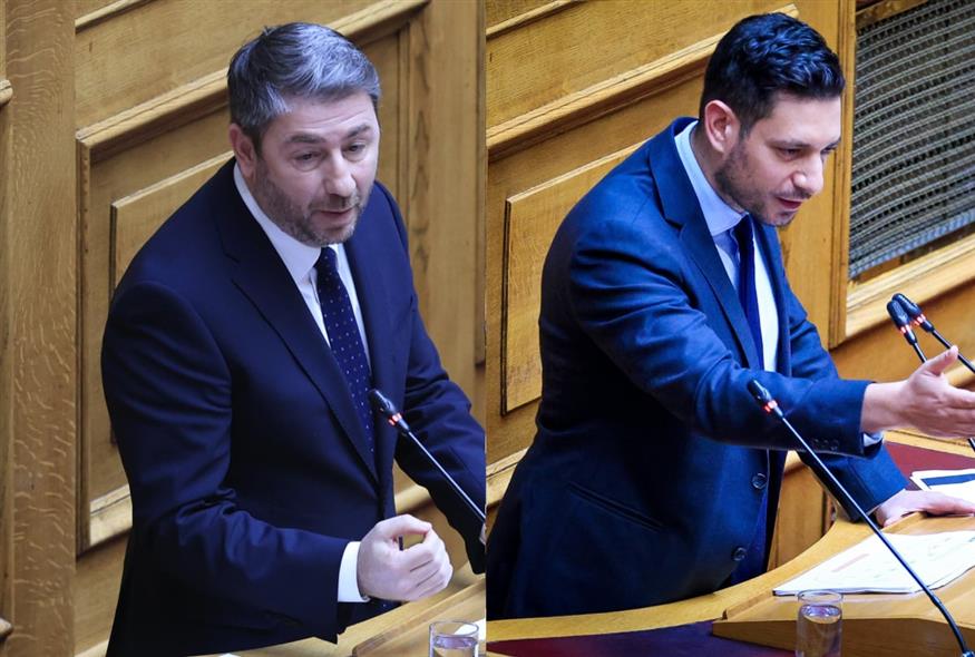 Νίκος Ανδρουλάκης και Κωνσταντίνος Κυρανάκης (EUROKINISSI)