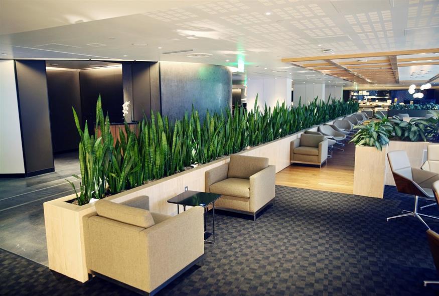 Qantas Business Lounge Extension (Matt Sayles/AP Images for Qantas Airways)