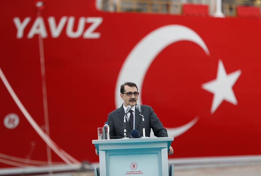 O Τούρκος υπουργός Ενέργειας, Φατίχ Ντονμέζ (AP Photo/Lefteris Pitarakis)