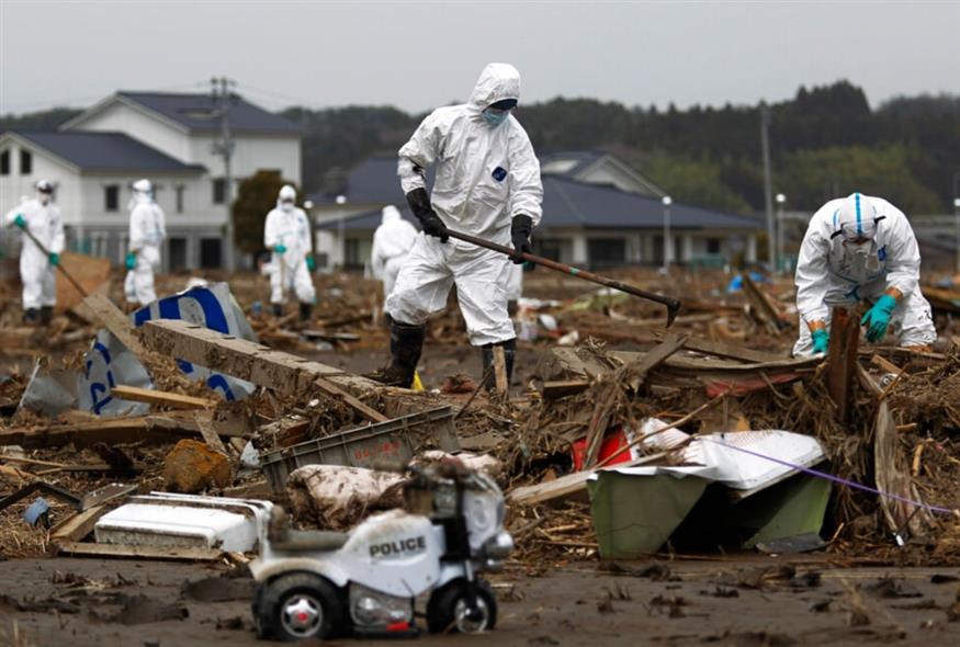 Στιγμιότυπο από το σεισμό της Ιαπωνίας το 2011/AP Photos