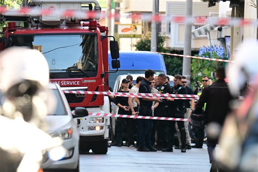 Κολωνός, εικόνα από το σημείο (INTIME NEWS / ΧΑΛΚΙΟΠΟΥΛΟΣ ΝΙΚΟΣ)