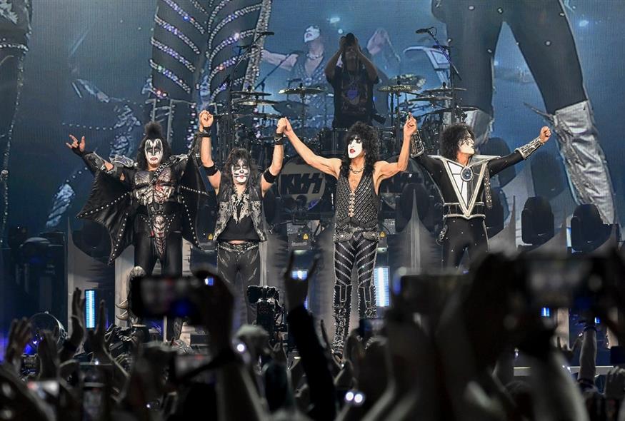 Η «τελευταία» συναυλία των Kiss (Photo by Evan Agostini/Invision/AP)