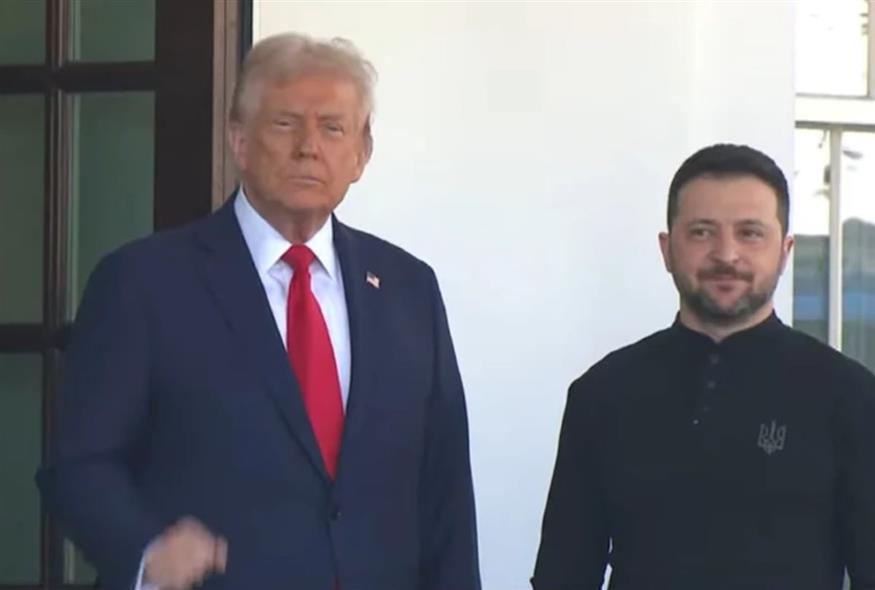 Ζελένσκι: Έφτασε στον Λευκό Οίκο για συνάντηση με τον Τραμπ (Χ)