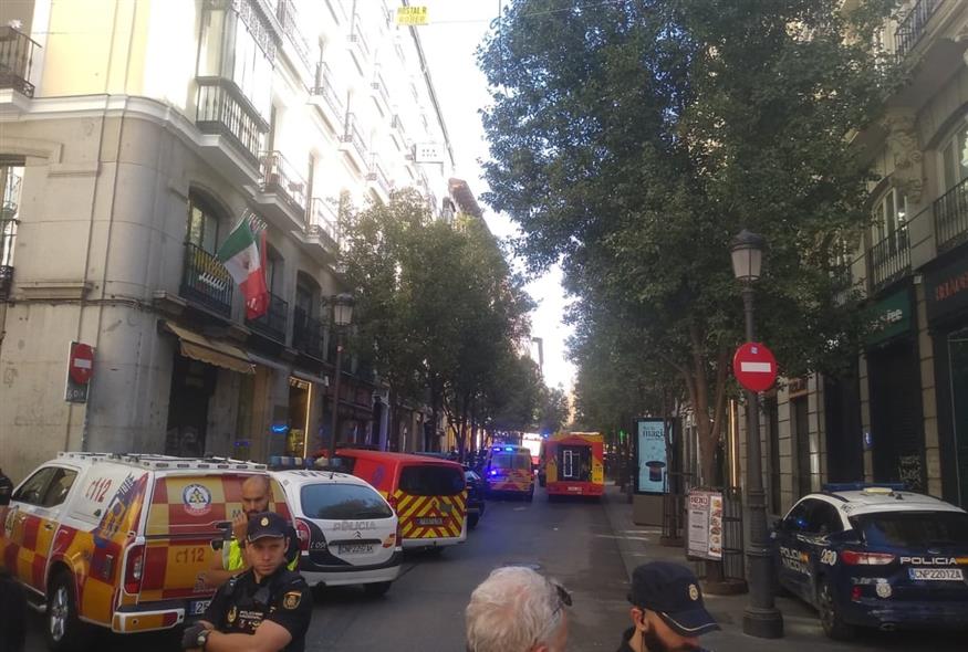 Κατάρρευση κτιρίου στο κέντρο της Μαδρίτης (Χ)