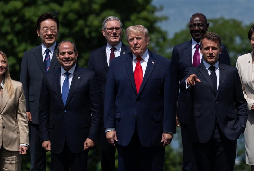 Οι ηγέτες της Ομάδας των 7 (G7) (AP)