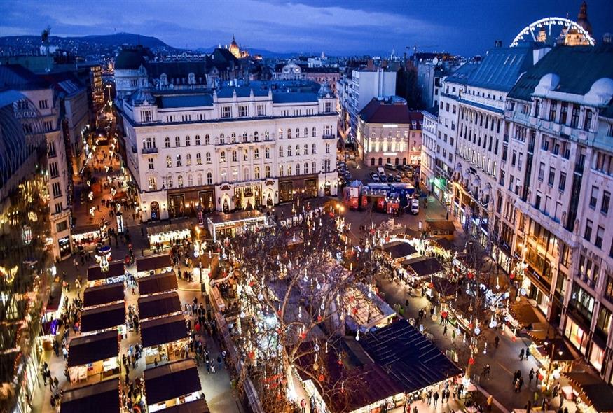 Οι Χριστουγεννιάτικες αγορές της Βουδαπέστης