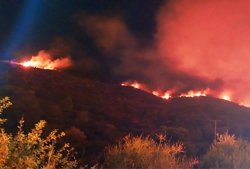 Φωτιά στη Ζάκυνθο (INTIME)