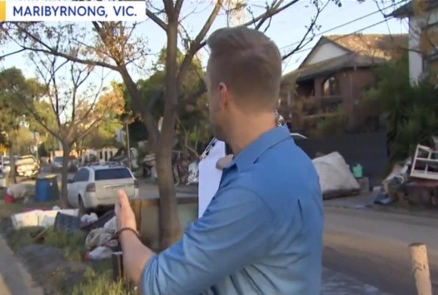Παρουσιαστής στην Αυστραλία είδε live ληστεία / video capture