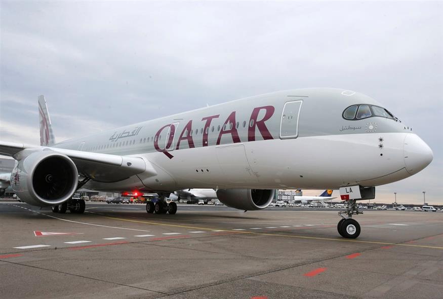 αεροσκάφος της Qatar Airways (AP)