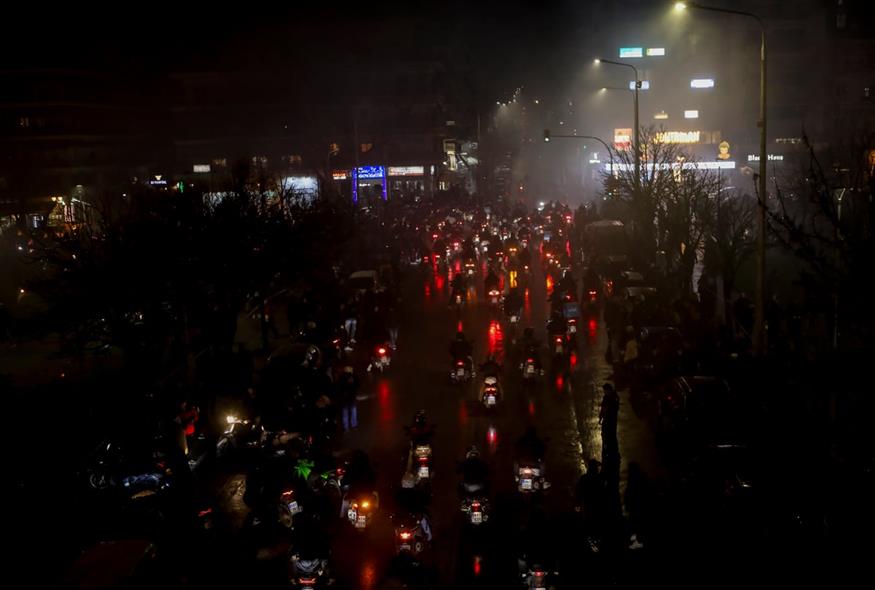 Η οικογένεια του ΠΑΟΚ θρηνεί για τους επτά φιλάθλους που έχασαν τη ζωή τους στο τραγικό δυστύχημα στη Ρουμανία (EUROKINISSI)