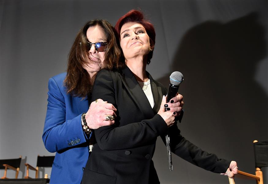 Ozzy & Sharon Osbourne στο Ozzfest Meets Knotfest (Photo by Chris Pizzello/Invision/AP)