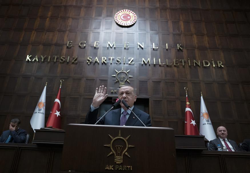 Ρετζέπ Ταγίπ Ερντογάν (AP Photo/Burhan Ozbilici)