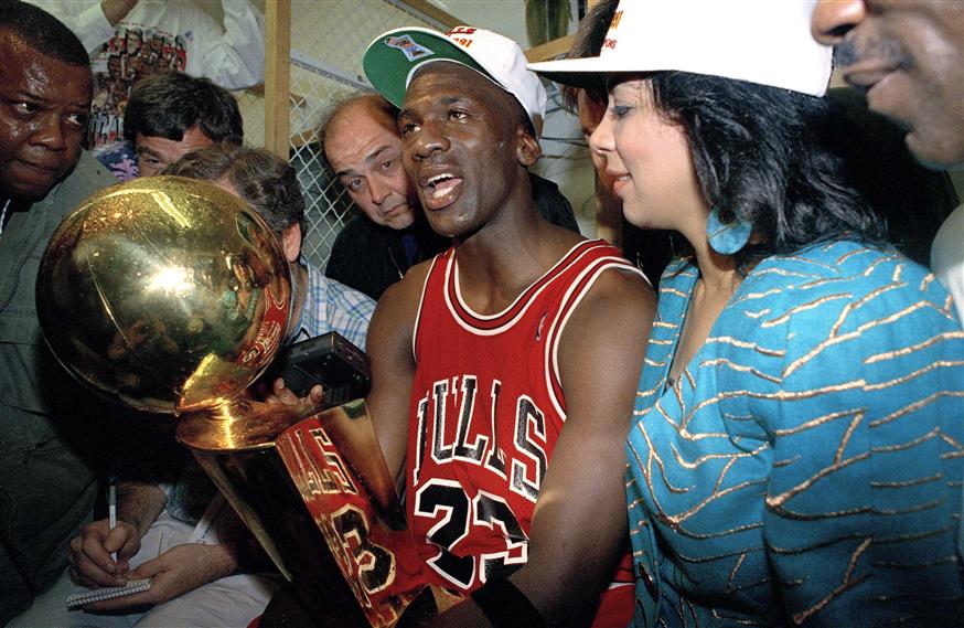 Ο «Air» Michael Jordan (AP Photo/Reed Saxon)