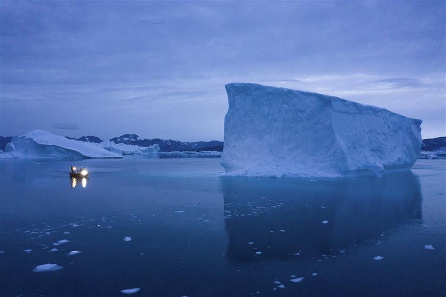 Λιώνουν οι πάγοι στην Ανταρκτική/(AP Photo/Felipe Dana, File)