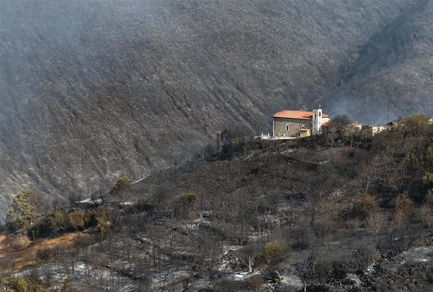 Φωτιά στη Μεσσηνία/Eurokinissi