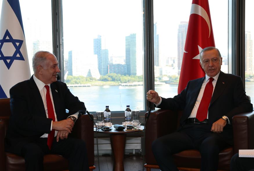 Συνάντηση Ερντογάν – Νετανιάχου/twitter Erdogan
