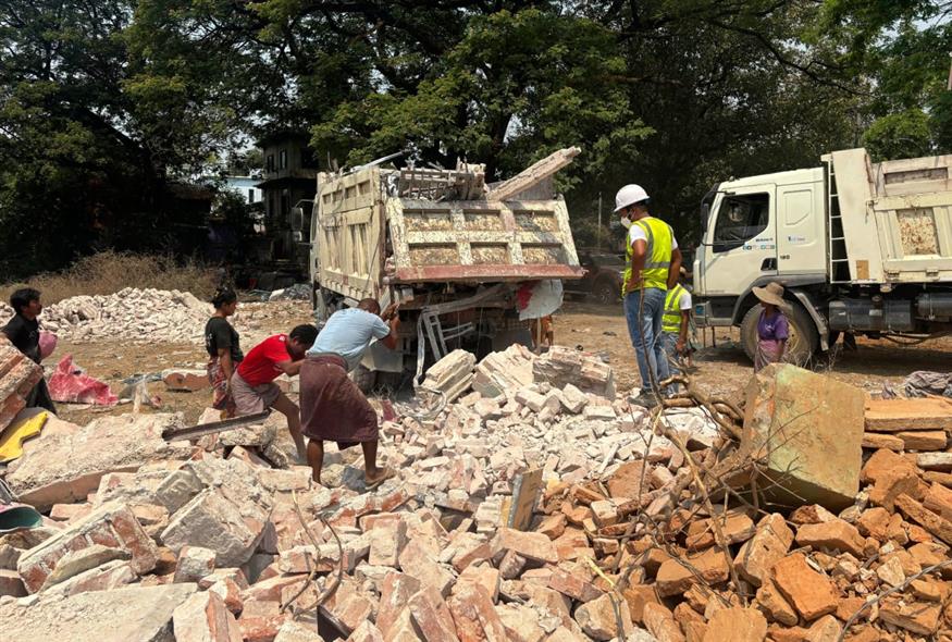 Μιανμάρ - Σεισμός (AP)