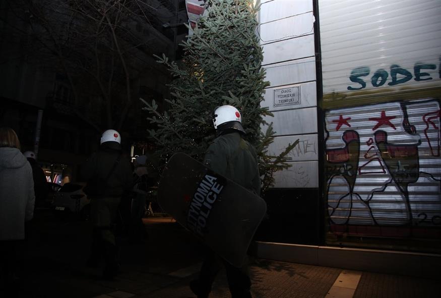 Συλλήψεις στη Θεσσαλονίκη (ΚΩΝΣΤΑΝΤΙΝΟΣ ΤΣΑΚΙΤΖΗΣ/EUROKINISSI)