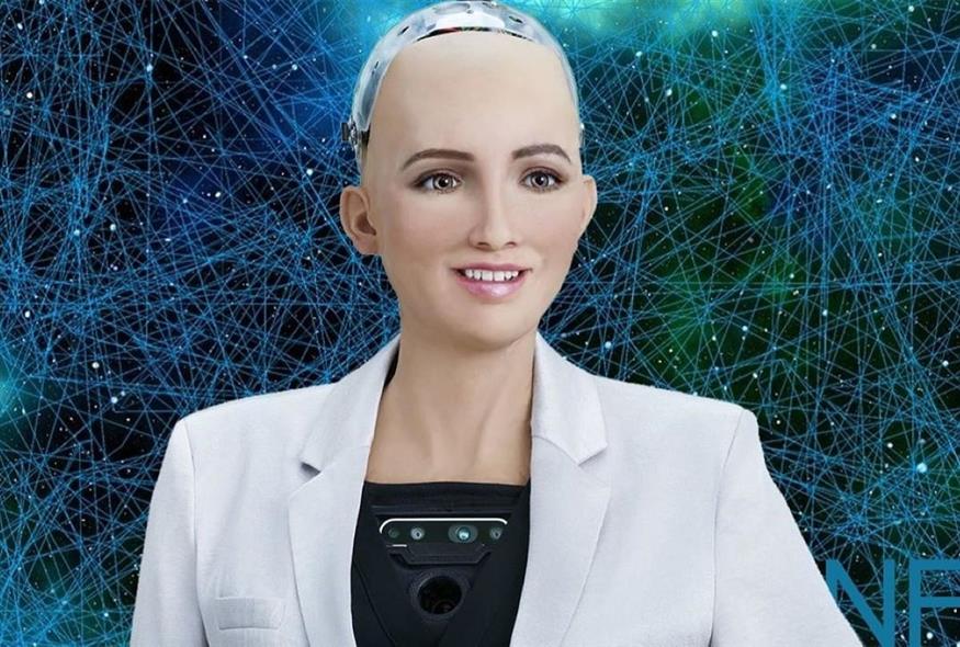 Η Sophia, το πρώτο ρομπότ με διαβατήριο στον κόσμο (ΑΠΕ - ΜΠΕ)