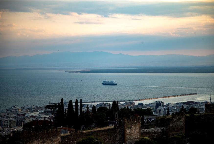 Κρουαζιερόπλοιο στη Θεσσαλονίκη/Eurokinissi